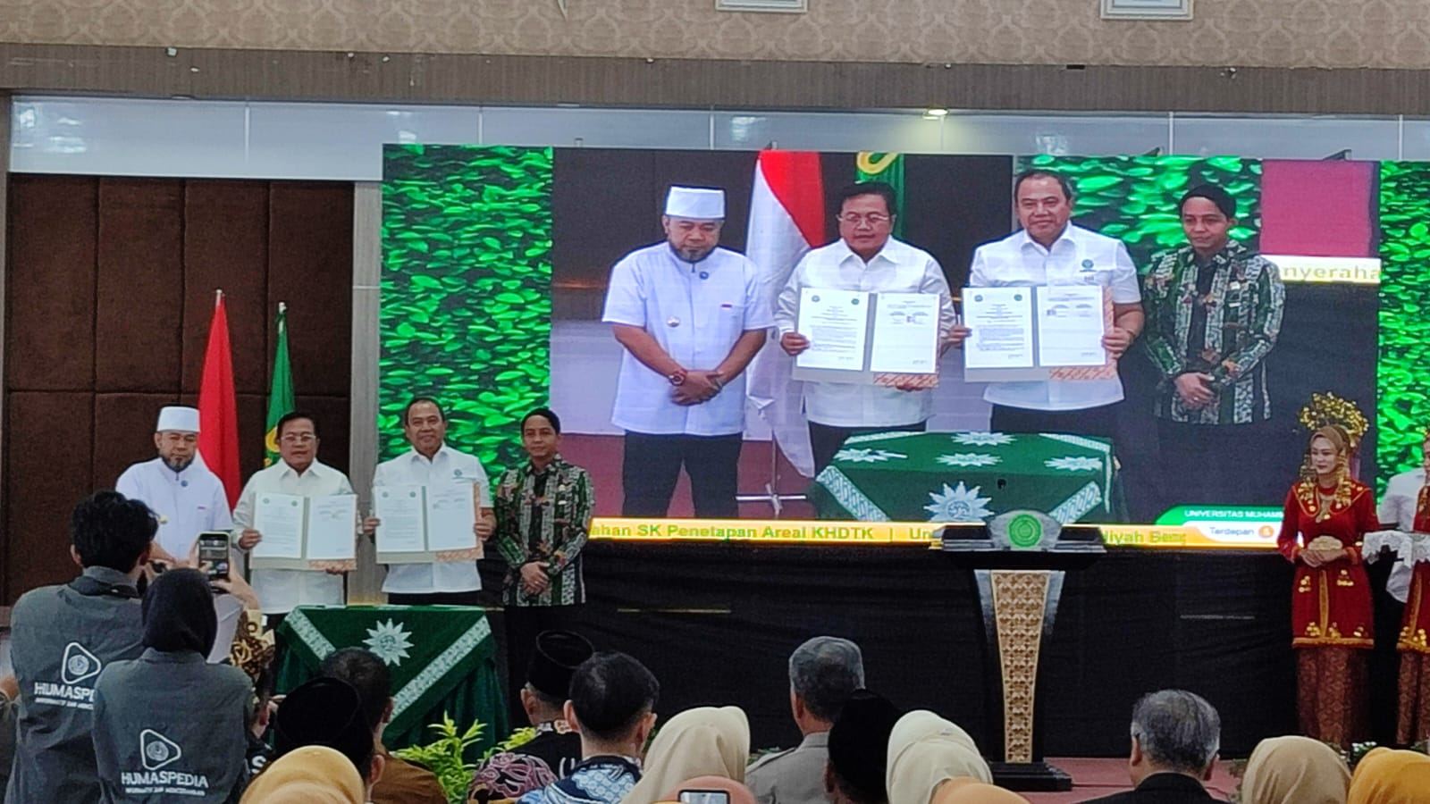 Kementerian Kehutanan Berikan SK KHDTK 1.992 Ha Kepada UMB, Jalin Kerja Sama Kelola Hutan Pendidikan